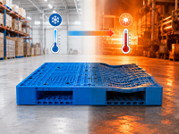 Pallet nhựa có bị biến dạng do nhiệt không