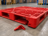 Pallet nhựa bị gãy thanh đỡ có sửa được không