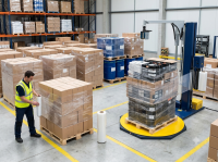 Màng PE quấn pallet bằng tay và máy khác nhau như thế nào