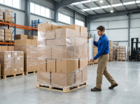 Hướng dẫn quấn pallet bằng tay đúng kỹ thuật với màng PE