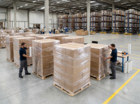 Màng co quấn hàng bảo vệ sản phẩm chắc chắn khi vận chuyển