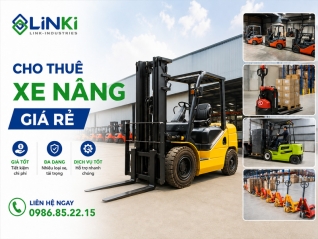 Cho thuê xe nâng điện, dầu và nâng người
