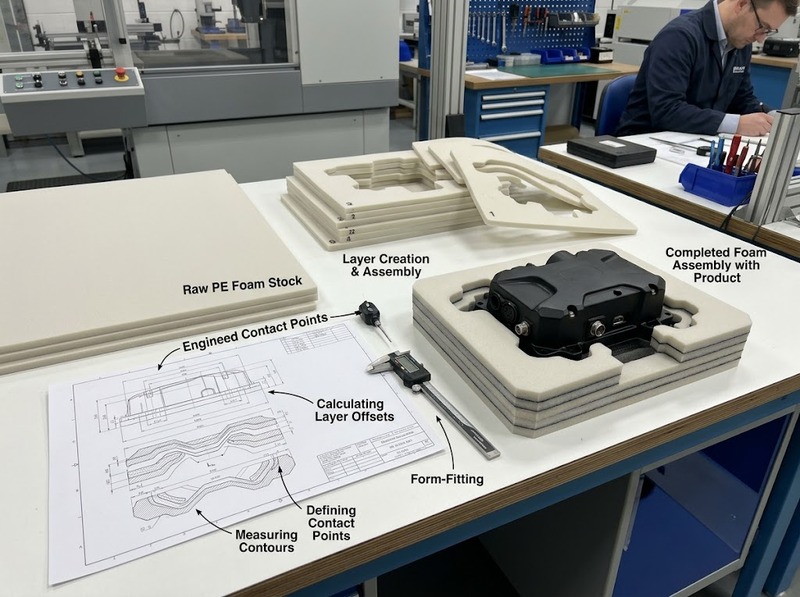 PE Foam định hình được gia công theo sản phẩm thế nào?